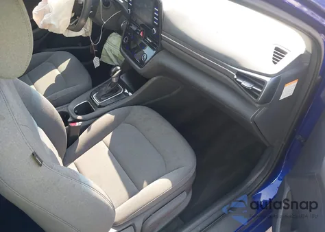 2020 Hyundai Ioniq Hybrid Blue из США, поврежденный, VIN KMHC65LC0LU226336